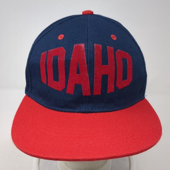 Idaho Snapback Hat Multicolor One Size Adjustable Vented Holes 6 Panel Pro Be - Picture 2 of 11
